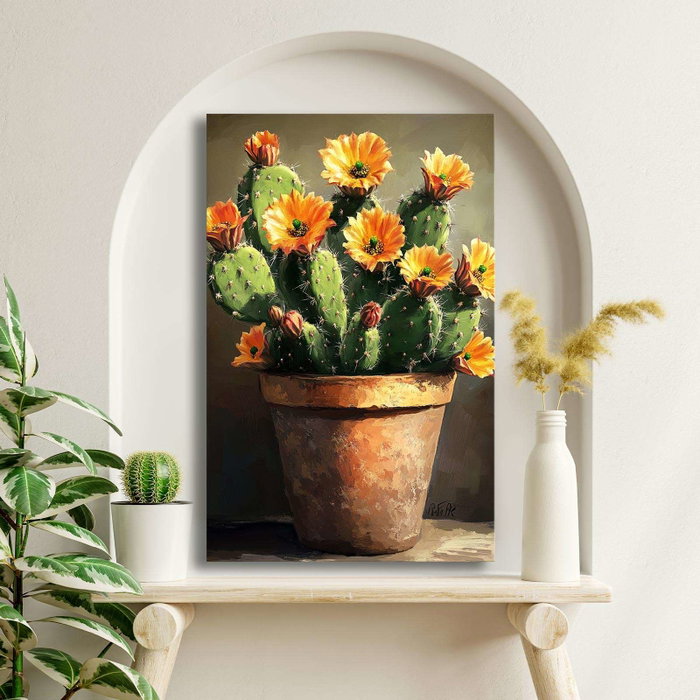 Wallity Pintura Decorativa en Lienzo Multicolor 45 x 70 cm